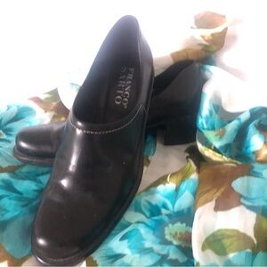 Franco Sarto black loafers